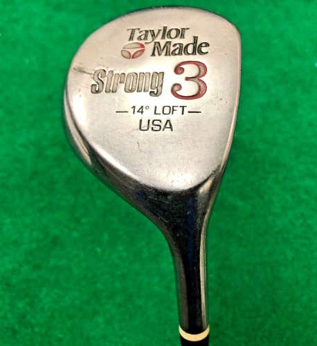 TaylorMade USA Strong 3 MetalWood 14* / RH / Regular Steel / Golf Pride / cy2627