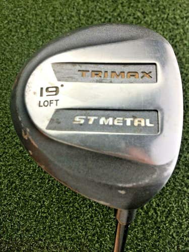 Trimax St Metal 3 Wood 19* / RH ~41.5" / Regular Graphite / NEW GRIP / gw3276