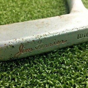 Wilson Jim Ferrier Putter / RH / ~35" Steel / NICE VINTAGE LEATHER GRIP / mm3166