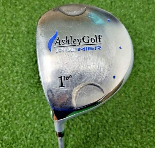 Ashley Golf Premier Driver 16* / LH / Ladies Graphite ~44.5" / NEW GRIP / jd7602