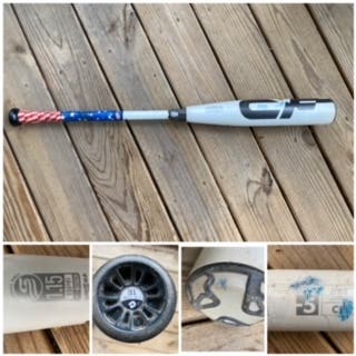 Used USSSA Certified 2022 DeMarini Composite CF Zen Bat (-5) 26 oz 31"