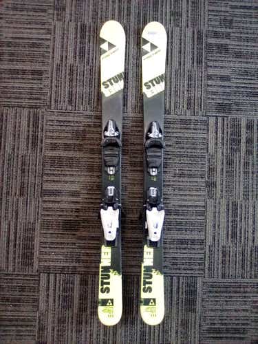 Used Fischer Stunner 111 Cm Boys Downhill Ski Combo