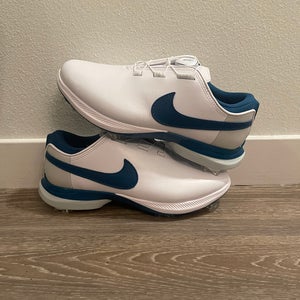Nike Victory Tour 2 Boa White/Blue Golf Shoes Mens Size 6 Womens 7.5 DJ6573-101