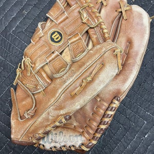 ¡ Dad/Mom Glove Wilson Outfield 13" Force 5 Baseball Glove