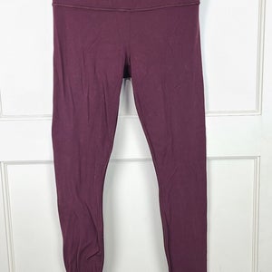 Athleta Elation Tight Burgundy Crop High Waist Size: XSP