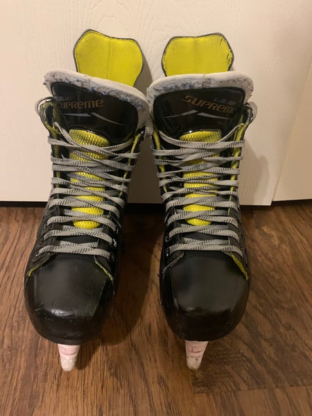 Used Bauer Regular Width Size 9.5 Supreme S27 Hockey Skates