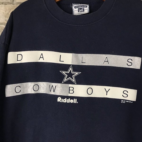 NFL, Shirts, Nfl Dallas Cowboys Gray Hoodie Pullover Embroidered Spellout  Mens L