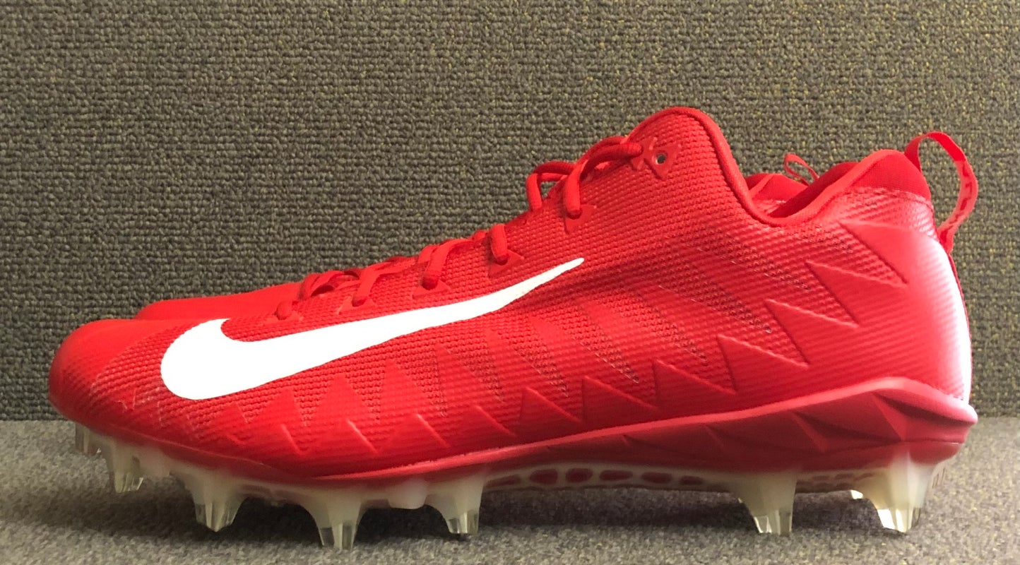 Nike Vapor Carbon Elite 2014 TD Low Football Cleats Red Mens 16