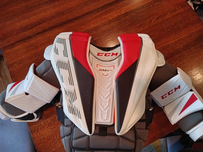 Used Small CCM Eflex 5.9 Goalie Chest Protector