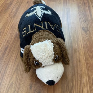 New Orleans Saints NFL FOOTBALL Gumbo the Dog Mascot 17 X 18 Pillow Pet!
