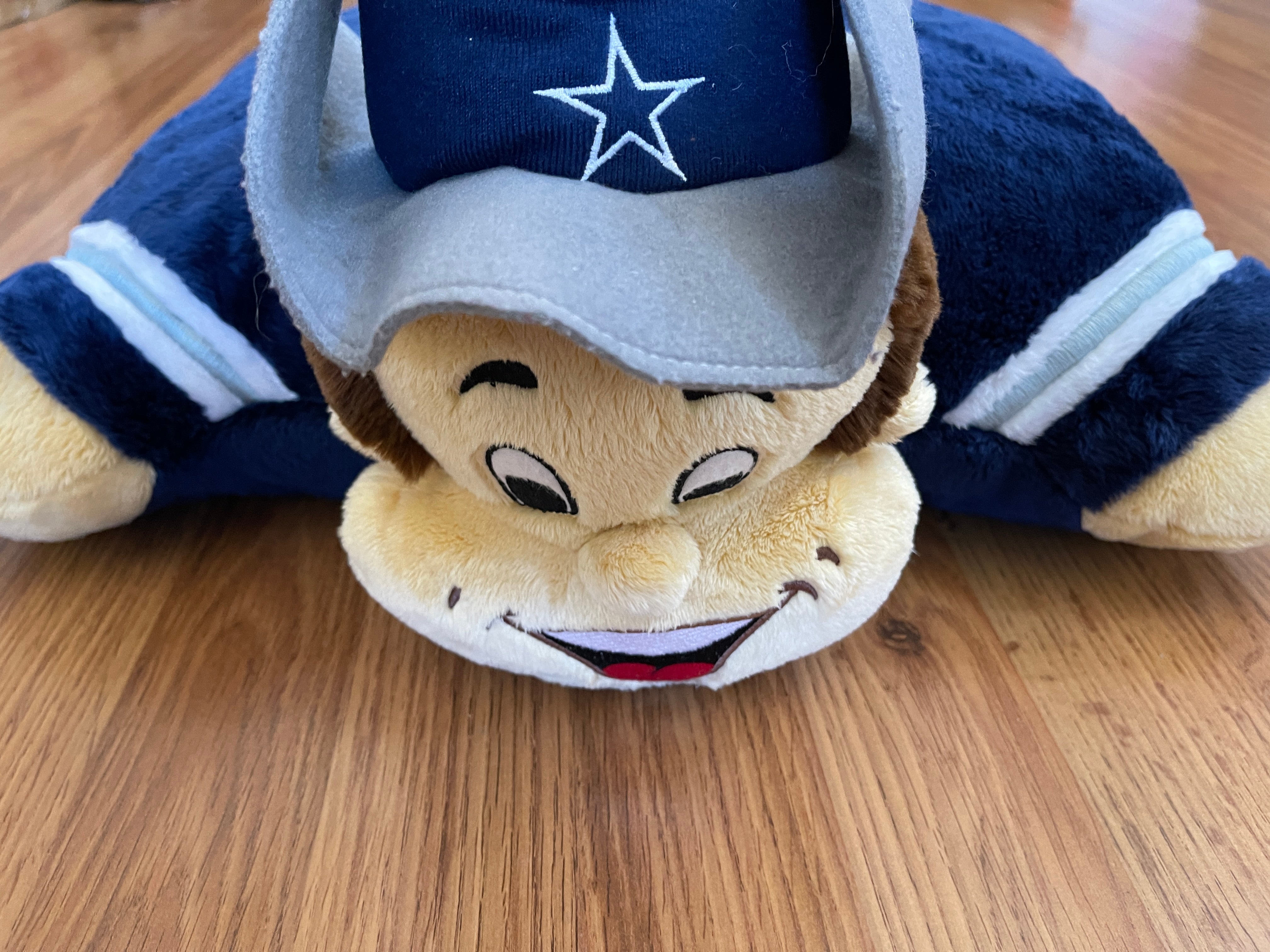 Rowdy, an ever-smiling buckaroo, has been the official mascot of the Dallas  Cowboys of the National Football League since 1996