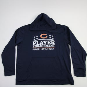 Chicago Bears Port & Company Sweatshirt Men's Navy Used 2XL