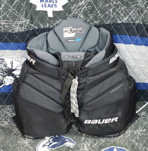 Intermediate Used Medium Bauer Elite Hockey Goalie Pants