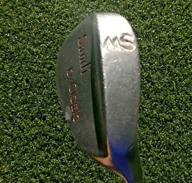Sandi Sand Wedge By Classic /  RH / Stiff Steel ~34" / Good Vintage Grip /mm8626