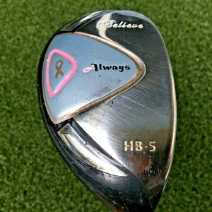 Founders Club Always Believe HB-5 5 Hybrid RH / Ladies Graphite NEW GRIP /mm9293