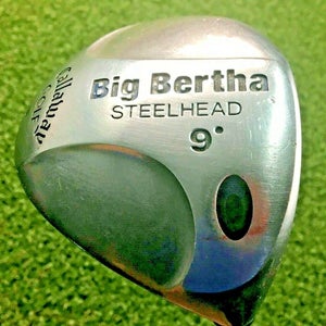 Callaway Big Bertha Steelhead Driver 9* / RH / RCH 99 Firm Graphite / HC /mm6803