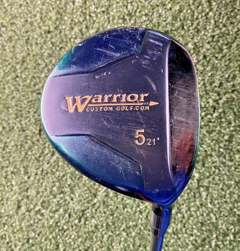 Warrior Custom Golf 5 Wood 21* RH / ~40.25" / Regular Graphite / / jl3643