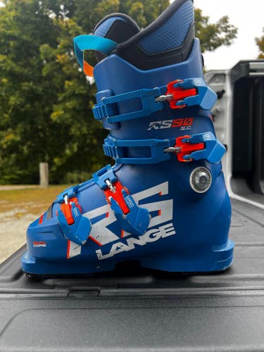 Unisex Used Lange Racing RS 90 SC Ski Boots Soft Flex