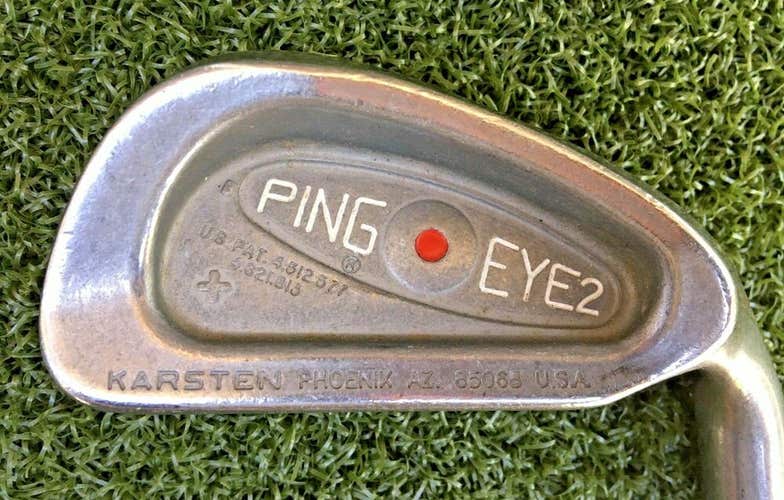 Ping Eye 2 + Red Dot 4 Iron  /  RH / KT Stiff Steel ~37.5"  / Good Grip / mm0525