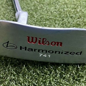 Wilson Harmonized 741 Blade Putter / RH / Steel ~35" / New Grip / jl6500