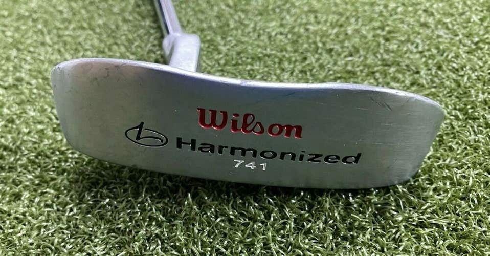 Wilson Harmonized 741 Blade Putter / RH / Steel ~35" / New Grip / jl6500