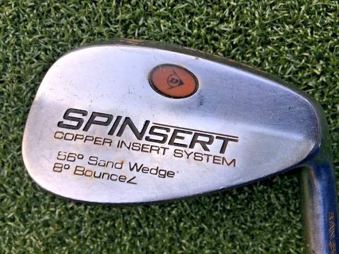 Dunlop SPINsert Copper Insert Sand Wedge 56*08*  /  RH  /  Steel ~35"  / mm8811