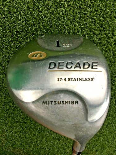 Mitsushiba Decade 17-4 Stainless 1 Wood/Driver 12* / RH/ Regular Graphite/gw4708