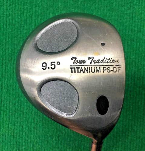 Tour Tradition PS-DF Titanium Driver 9.5* / RH / Regular Graphite ~45.5" /mm2735