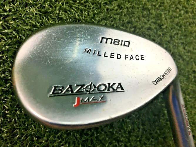 Tour Edge Bazooka JMAX MB10 Milled Face Gap Wedge 52* / RH / Stiff Steel /mm2120