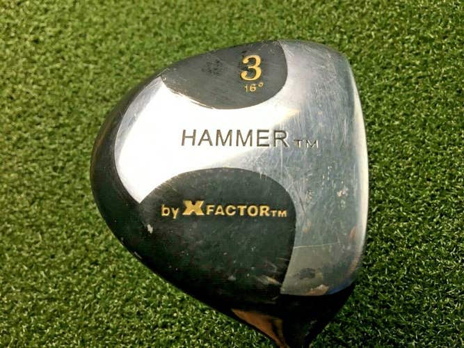 Xfactor Hammer 3 Wood 16* / RH / ~41.5" Regular Graphite / Nice Grip / gw4182