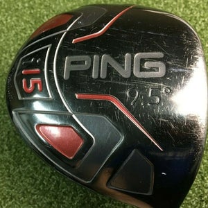 Ping i15 Ti Driver 9.5* /  RH / 69g Tour Stiff Graphite ~45" / New Grip / mm6577