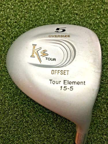 KS Tour Oversize Offset Stainless 5 Wood / RH ~40.25" / Regular Steel / gw3504