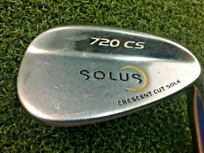 Solus 720 CS Crescent Cut Sole Lob Wedge 60* / RH / Stiff Steel / Nice / mm2121