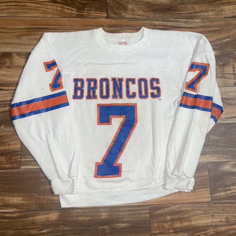 Vintage 80s Denver Broncos Football Single Stitch T-Shirt – Agent