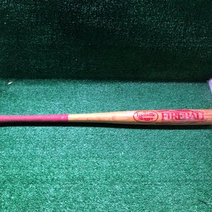 Vintage Louisville Slugger Fireball Softball Wooden Bat 33" 2 1/4"