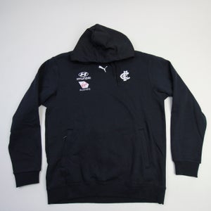 Carlton Football Club Puma Sweatshirt Men's Navy New L