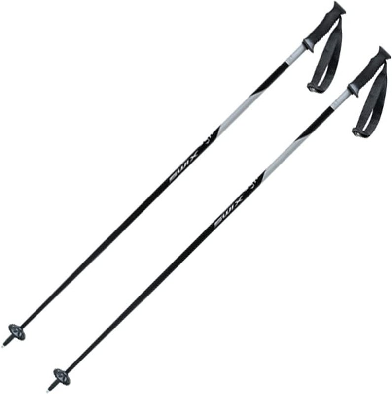 NEW Techlite SWIX 50"/ 125cm Ski poles adult downhill/alpine Aluminum   Pair  2022 /23