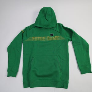 Notre Dame Fighting Irish Under Armour Sweatshirt Men's Green New MT