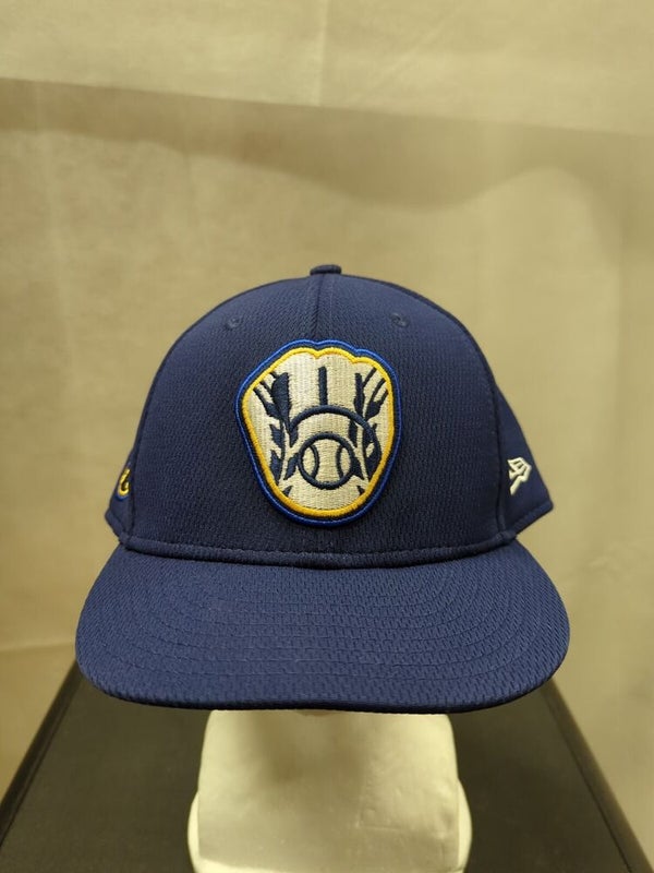 Men's New Era Navy Milwaukee Brewers Home Authentic Collection On-Field  59FIFTY Fitted Hat, Size: 7 3/8, Blue - Yahoo Shopping