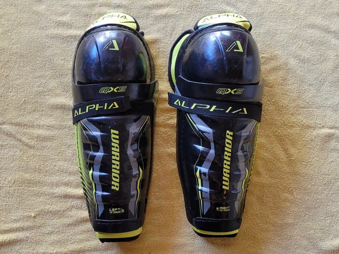 Used 13" Warrior Shin Pads