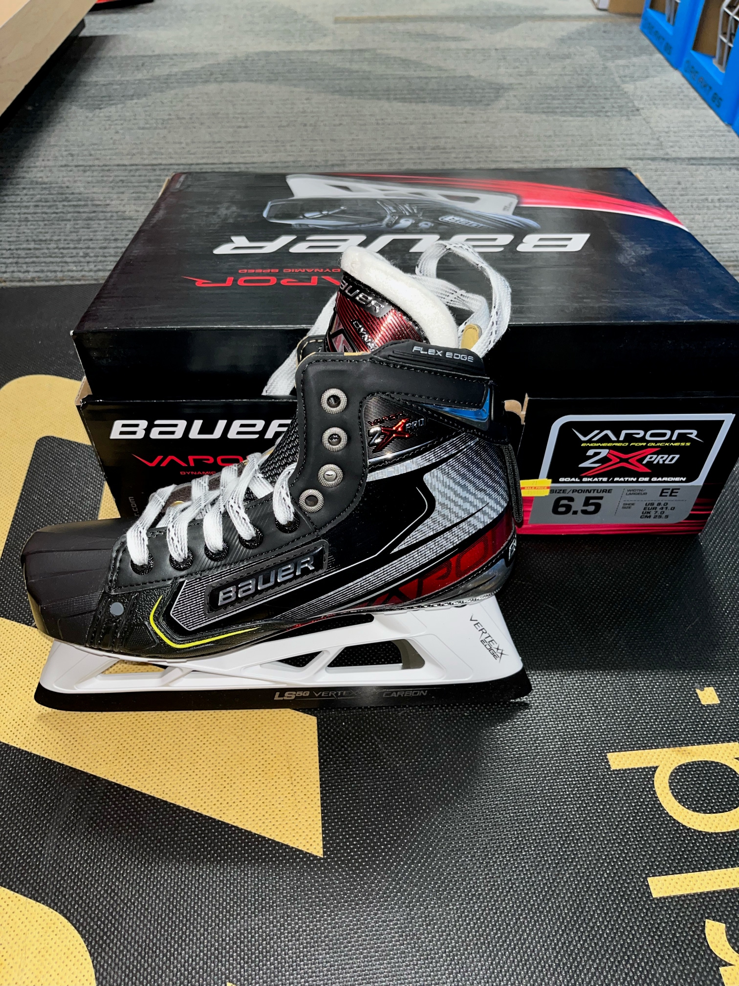 Senior New Bauer Vapor 2X Pro Hockey Goalie Skates