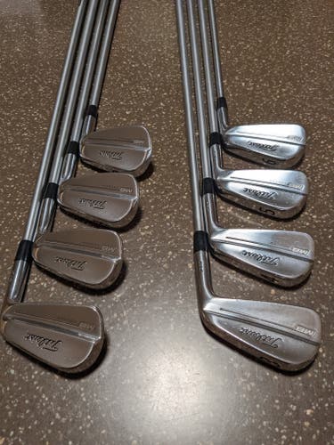 VERY NICE Titleist 714 MB 3-PW Iron Set KBS Tour Stiff Flex 120S