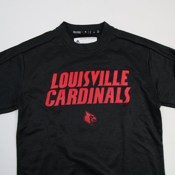 Louisville Cardinals adidas Climawarm Jacket Men's Black/Red New S