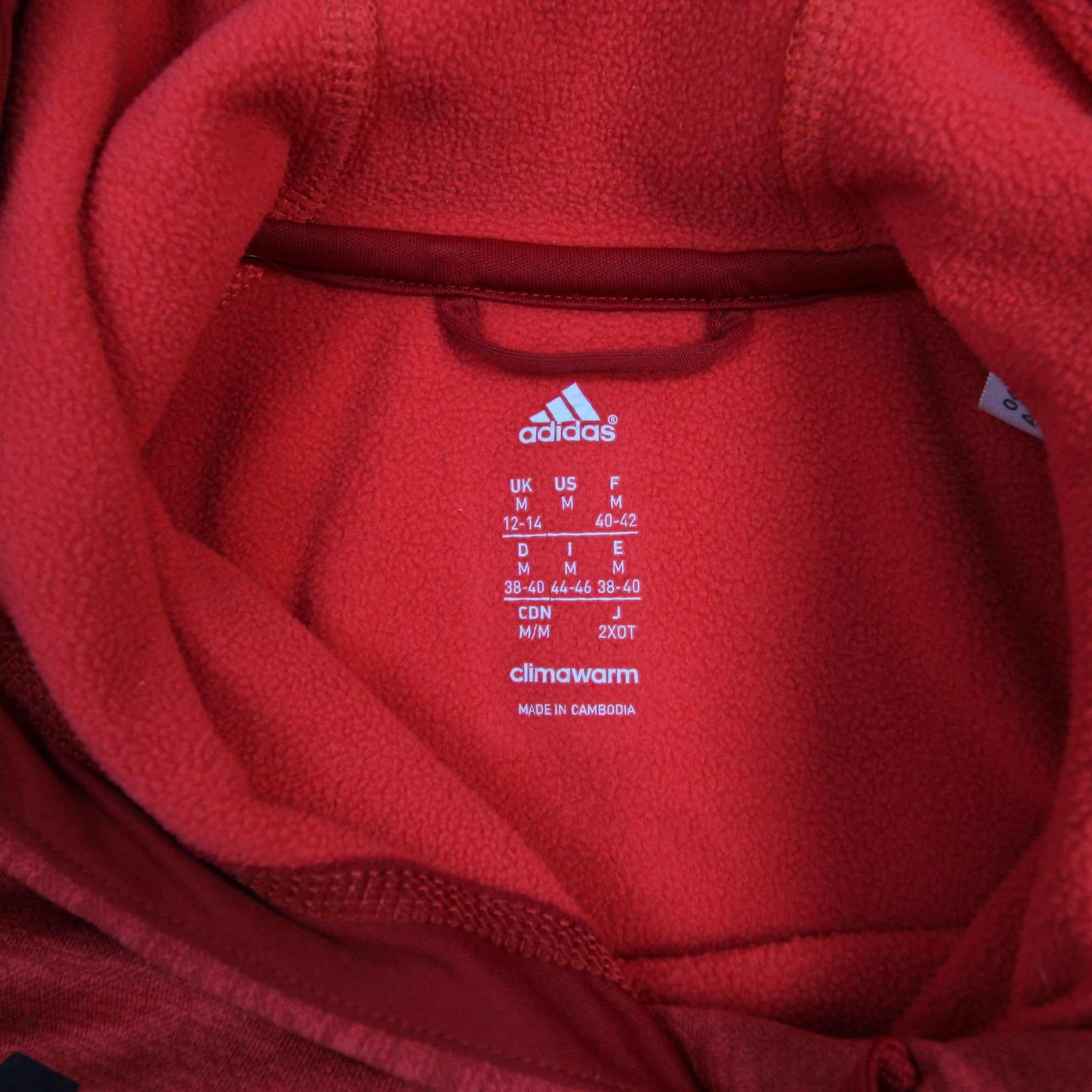 adidas Louisville Cardinals NCAA Women's Climawarm Red Game Built Full Zip  Rain Jacket (Large)