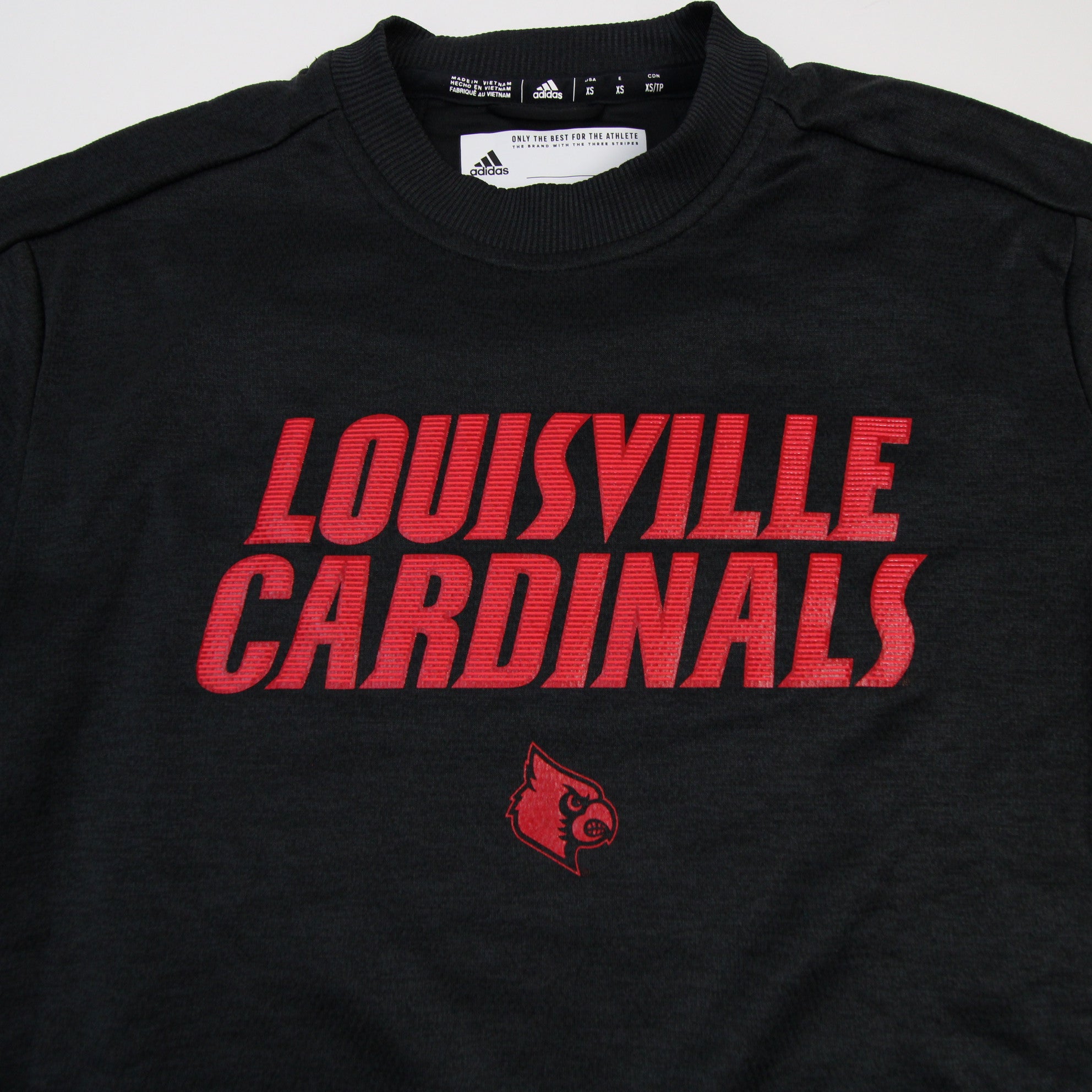 Louisville Cardinals Adidas Sweatshirt Men's Gray New S