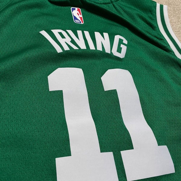 Kyrie Irving Boston Celtics Jersey Men Small adidas NBA Basketball Black 11