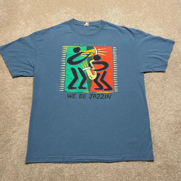 Vintage 1992 New Orleans Jazz Festival T Shirt Thrashed! Beat