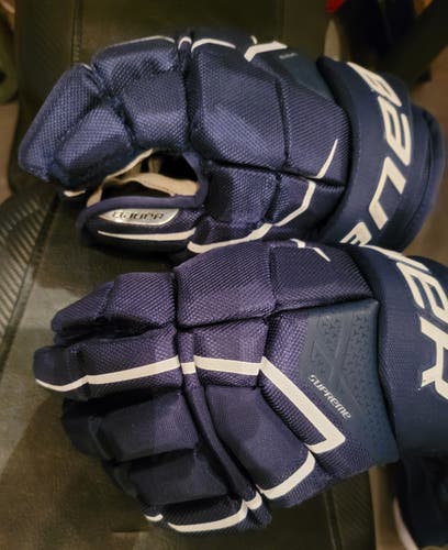 Used Bauer Supreme Ultrasonic Gloves 14"