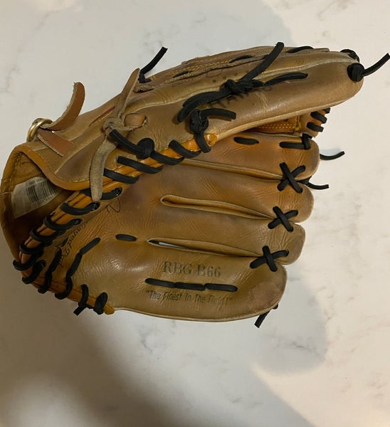 RAWLINGS 12.5 Leather Right-Handed Baseball Glove LHT Mitt RBG Ken Griffey  Jr