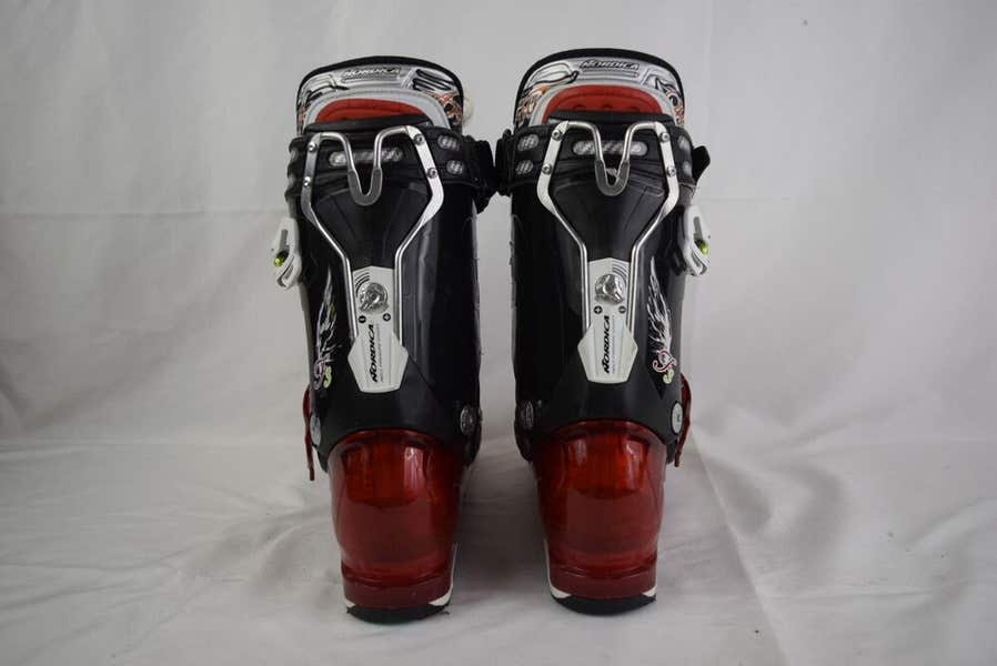 NORDICA FIRE ARROW F3 SKI BOOTS MEN SIZE 27.5/ 9.5 WOMEN SIZE 10.5